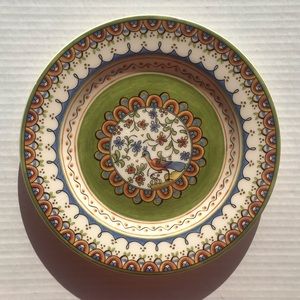 Set Of 2 World Market “Passaro” Salad/Dessert Plates 8.25”